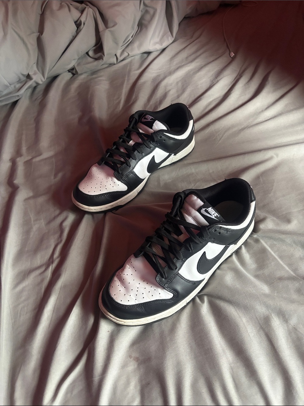 Nike Black and White Low-Top Sneakers